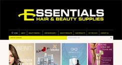 Desktop Screenshot of essentialshairandbeauty.co.uk